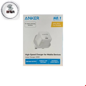 کله شارژر 20 وات  انکر مدل A2149 سه پین