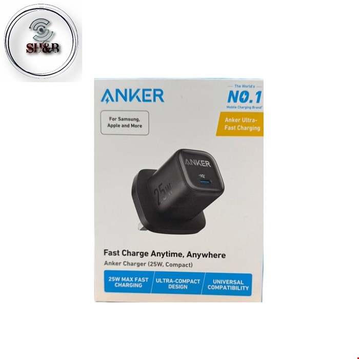 کله شارژر 25 وات انکر