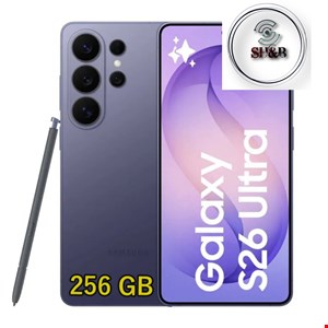 گوشی سامسونگ مدل S26 ultra با حافظه 256گیگ و رم 12 گیگ رنگ بنفش