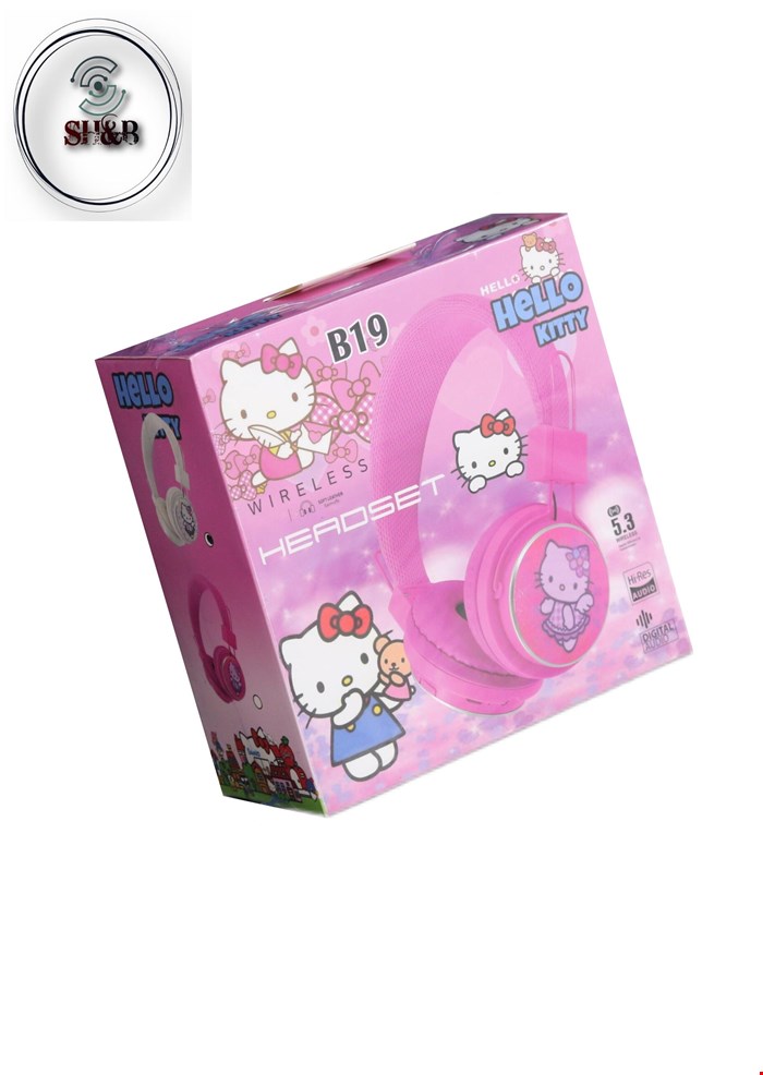 هدفون بلوتوثی عروسکی مدل B19
