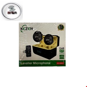 میکروفون یقه ای بی سیم برند کزن مدل KZ-WM22